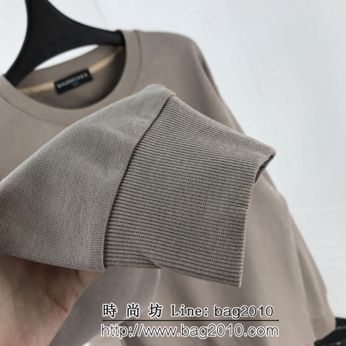 BALENCIAGA巴黎世家  18ss秋冬新款 罪人刺繡字母 純棉毛圈連帽衛衣 原版複刻 高版本 男女同款 ydi2066
